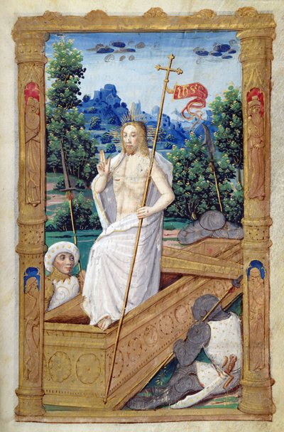 The Resurrection, from Heures a lUsage de Rome by French School